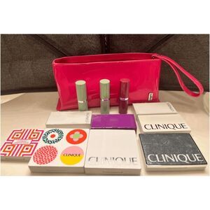 Clinique 11-Pc Lipstick & Eyeshadow Set with Makeup Pouch